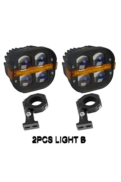 Choice1 مصباحان LED للعمل مقاس 4 بوصات، مصباح كشاف، مصباح ضباب، مصباح قيادة، ...