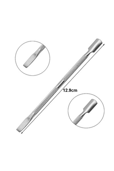 Choice5 BT GT 1/5/10pcs Double-ended Stainless Steel Cuticle Pusher Dead Skin...