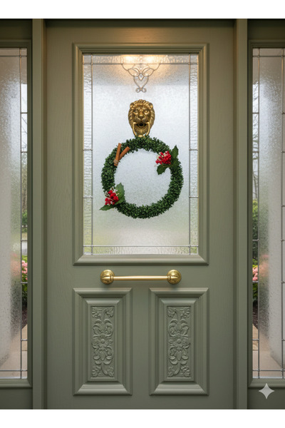 Miha Deco KOKİNA DETAYLI TÜM ÇERÇEVE TEL SARMAŞIK KAPI SÜSÜ