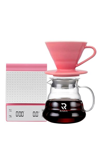 rank V60 Coffee Drip Set: Glass Dropper and Glass Serving Tool 02