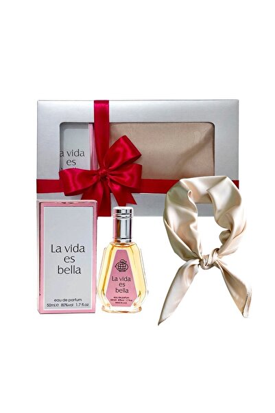 Fragrance World Elysa Set – Eau de Parfum La Vida es Bella 50ml, Cream satin ...