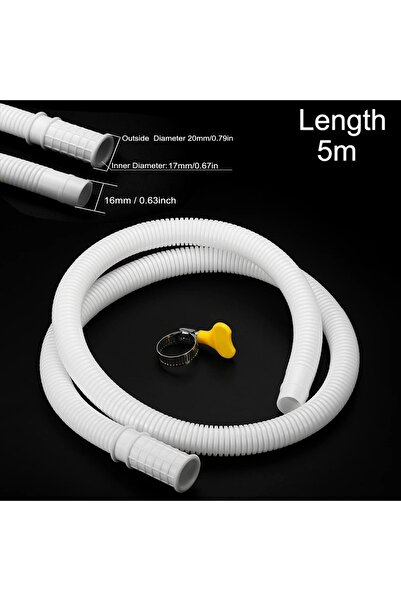 choice2 5m 1-5M Washing Machine Draining Hose Thickened Plastic Tube Pipe Ext...