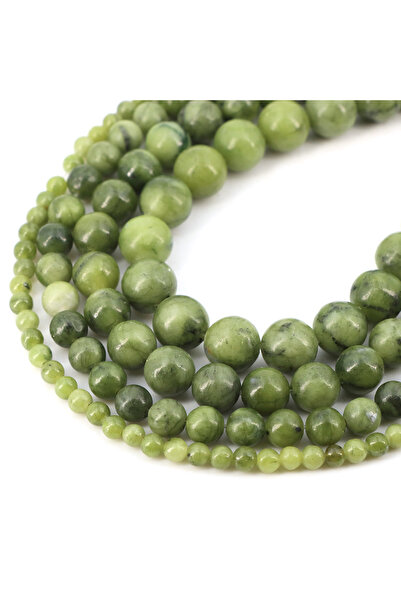 Choice1 4mm (90pcs beads) Green Southern Jade Natural Stone Beads Blue Tiger ...