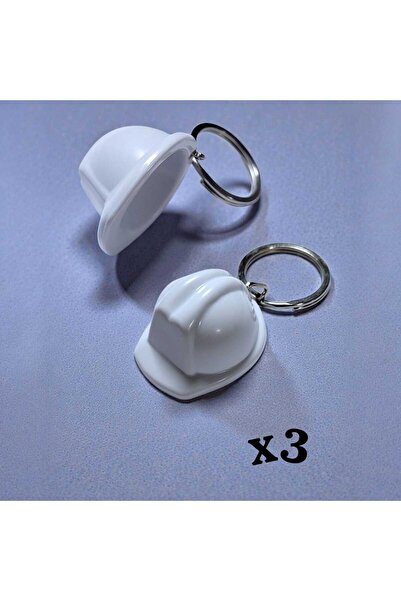 LİBE Baret Plastik Anahtarlık 3'lü