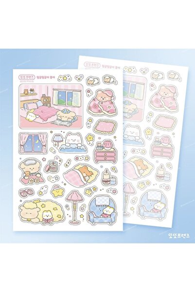 Choice1 ٨ ملصقات دببة كرتونية لطيفة، مثالية للدفاتر والمذكرات ودفاتر التخطيط ...