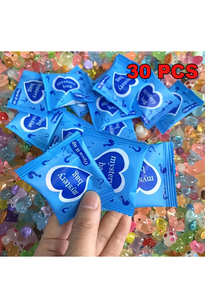 Choice3 30 قطعة عشوائية (5/10/30/50/60 قطعة) من حيوانات الراتنج الصغيرة المضي...