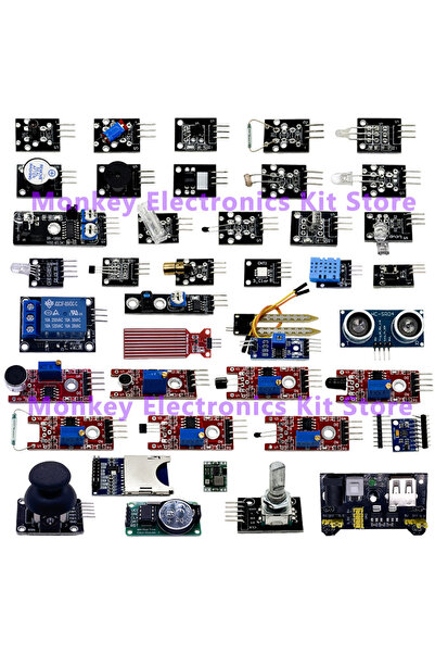 Choice3 مجموعة أدوات بدء التشغيل 45 في 1 بدون صندوق، تتضمن 45 وحدة استشعار و1...