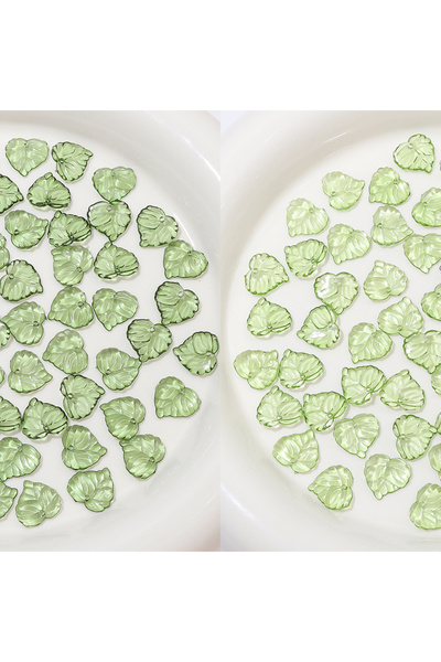 Choice3 حوالي 100 قطعة من النمط 3، 100 قطعة من أوراق الأشجار الصغيرة أكريليك ...