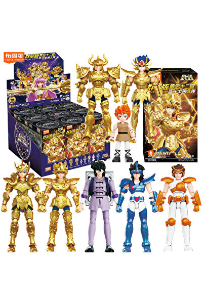 Choice9 مجموعة شخصيات أكشن أصلية من Blokees Gold Saint، تتضمن 9 قطع، من GV03،...