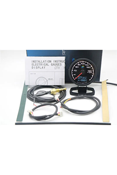 Choice8 مقياس درجة حرارة الزيت 62 مم بشاشة LCD رقمية من GReddi، مقياس ضغط الز...