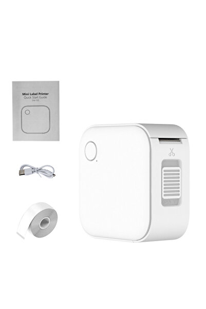 Choice3 White-printer HZTZ Mini Label Printer Smart Pket Self-adhesive Label ...