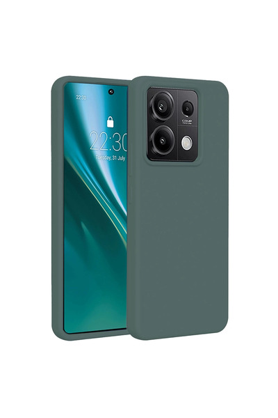 xirshop حالة سيليكون أولية لـ Redmi Note 13 4G - أخضر داكن