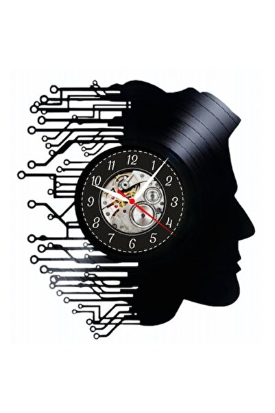 OEM Ceas de perete decorativ „Cyber ​​Mind - IT Evolution”