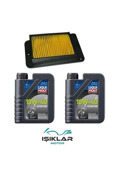 Sym Jet 14 200 Liqui Moly Yağ Ve Hava Filtre Bakım Seti Bs0039