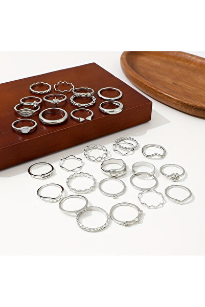 Ervalina 5-Piece Mixed Figure Rings (Mixed Shipment)