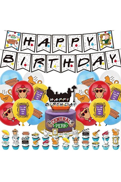 Choice3 1set Friends Birthday Party Decoration Friends Tv Show Party Supplies...