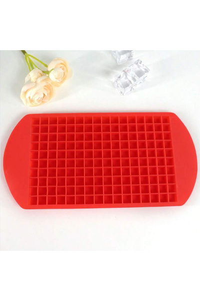 choice2 Red 1 Pc 1cm Mini Ice Cube Mold 160 Cavities - Silicone Ice Tray for ...