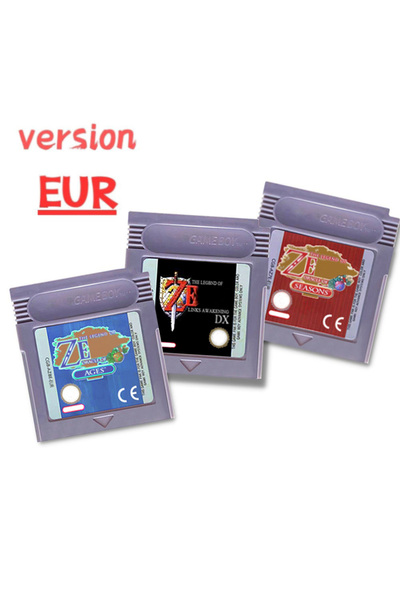 Choice7 بطاقة لعبة فيديو زيلدا من بانداي، طراز EUR-3، 16 بت، لجهاز جيم بوي كو...