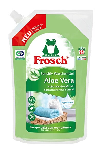 Frosch Sıvı Çamaşır Deterjanı Aloe Veralı 24 Yıkama