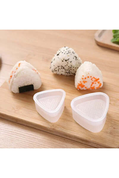 Choice3 مجموعة قوالب أونيغيري وسوشي بلاستيكية شفافة من دوتريو، قطعتان، مقاس ص...