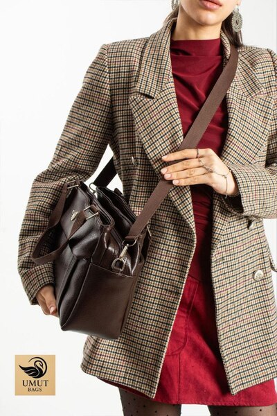 ÇANTAM GELSİN Women's Multi-Compartment Shoulder and Crossbody Bag