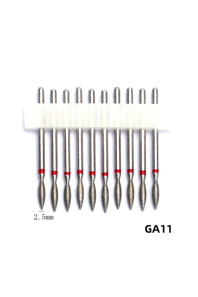 Choice1 GA11 Professional Safety Diamond Nail Drill Bit Set, 3/32 inch Carbid...