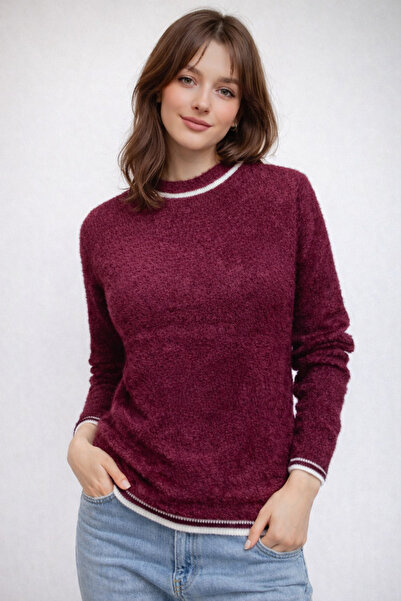MIRENNA Women's Sweater Soft Crew Neck Comfortable Warm