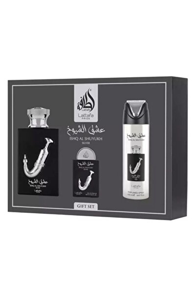 lattafa pride Gift Set Silver Eau de Parfum Oriental Complete Collection