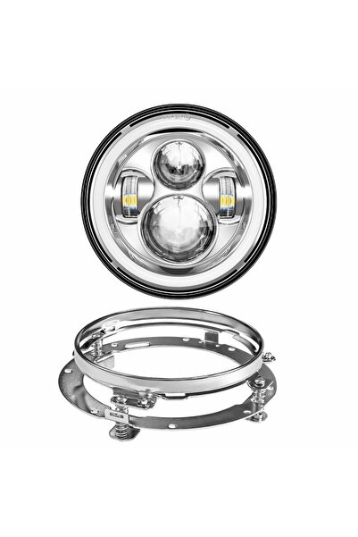Choice10 7inch and Bracket S 7inch LED Headlight +4.5inch Fog Lights 7"Bracke...