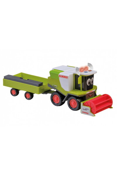 OEM MALIK Claas Combine Harvester with Trailer Happy People