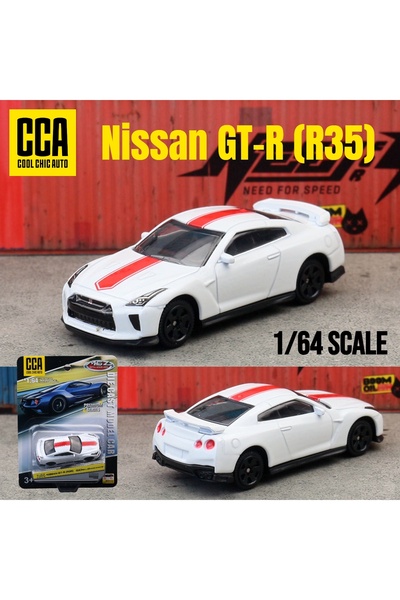 Choice12 سيارة نيسان GTR35 CCA لعبة نموذجية بمقياس 1/64، مناسبة لسيارات هوت و...