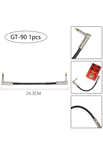 Choice11 GT-90 1pcs IRIN Guitarra Effects Cable 15/30/50cm Pedal Cable Electr...