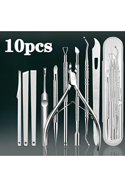 Choice1 مجموعة أدوات إزالة الجلد الميت من الفولاذ المقاوم للصدأ، 9 قطع (1/9/1...