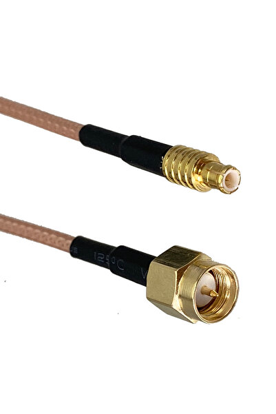 Choice24 كابل RG316 بطول 4 بوصات (10 سم) من نوع SMA ذكر إلى MCX ذكر، ومقبس أن...