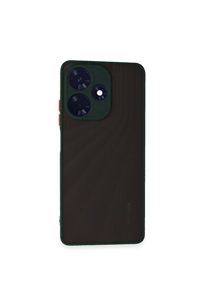 xirshop غطاء حماية سيليكون مونتريال لهاتف انفينيكس هوت 30 4 جي - أخضر