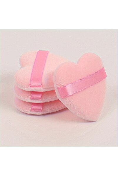 Choice3 4 قطع - AXFP - وردي، 4/7/12/25 قطعة، إسفنجة بودرة فائقة النعومة على ش...