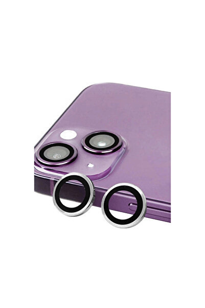 xirshop iPhone 14 Plus Raze Metal Camera Lens - Silver