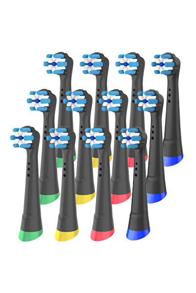 Choice1 Black-12 Pcs Compatible with Oral B iO Electric Toothbrush Replacemen...