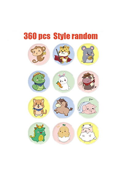 choice2 ضمادات لاصقة لوقف النزيف بتصميم حيوانات كرتونية، بنمط عشوائي، 360 بكس...