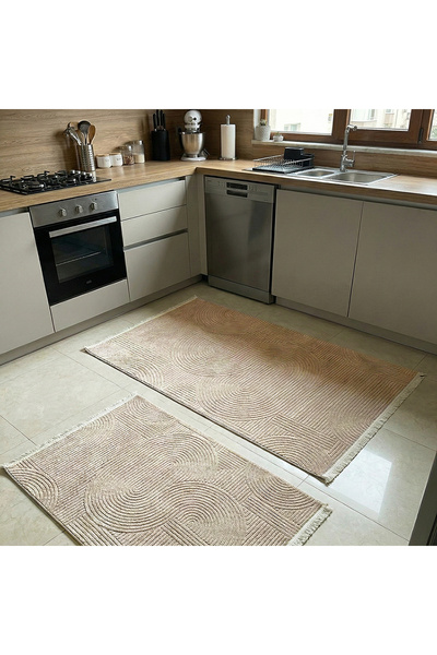 OEM Set of 2 Soft non-slip kitchen rugs, 60x80 cm + 60x120 cm, CBU401