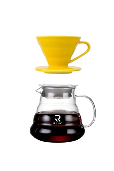 rank V60 Coffee Drip Set: Glass Dropper and Glass Serving Tool 02