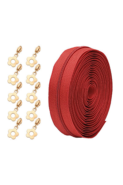 Choice5 رقم 162: طقم واحد من سحابات النايلون (450 سم/177 بوصة) + 10 سحابات عل...