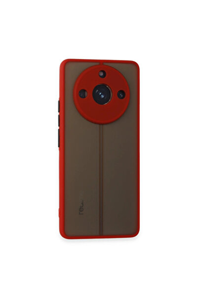 xirshop غلاف هاتف ريلمي 11 برو غطاء سيليكون مونتريال - أحمر