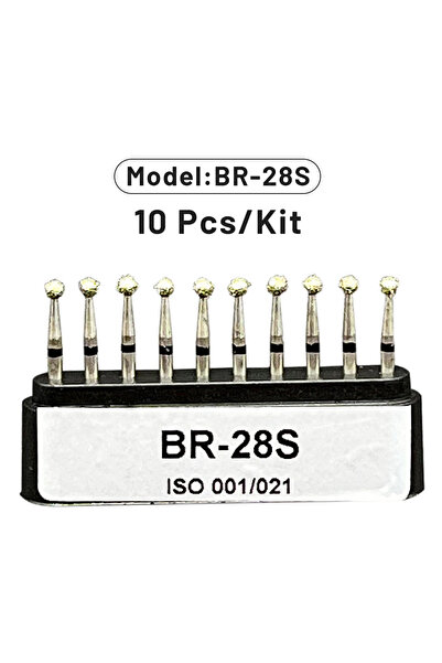 Choice29 BR-28S AG 1 Box Dental Diamond Burs Drill for High Speed Handpiece D...