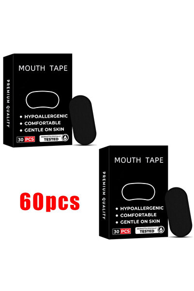 Choice1 ٦٠ قطعة - علبتان ٣٠/٦٠/٩٠ قطعة شريط فم مضاد للشخير أثناء النوم، أفضل ...