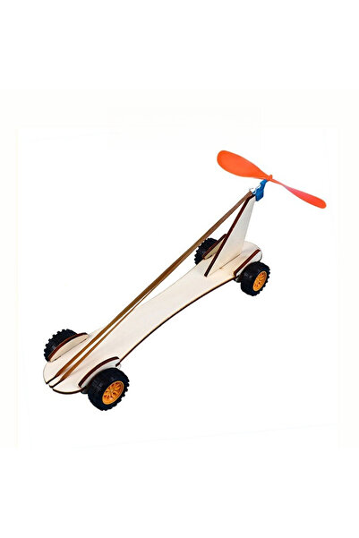 Choice7 Rubber band car DIY Microse Excavator fan robot Model Kit - Science A...