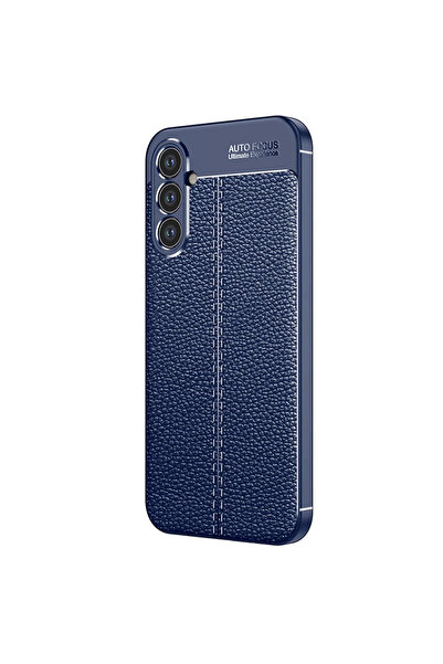 xirshop غطاء سامسونج A36 للتركيز التلقائي - أزرق داكن