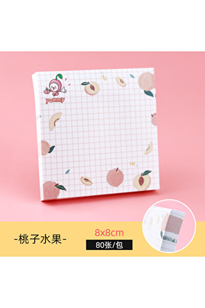 Choice3 3 80 ورقة في العبوة الواحدة ملاحظات لاصقة على شكل فواكه قائمة مهام دف...