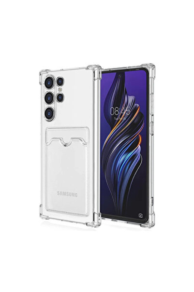 xirshop حافظة سامسونج جالاكسي S24 الترا من السيليكون الشفاف - شفاف