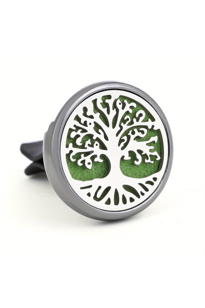 Choice12 black 1pc Refillable Car Air Freshener Perfume Diffuser Clip, Auto A...